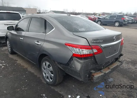 2015 Nissan Sentra Sv z USA, uszkodzony, nr VIN 3N1AB7AP9FL671023